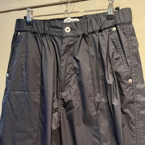 TTT MSW ティー Water Proof Wide Pants TTT-2023SS-PT06 ブラック 