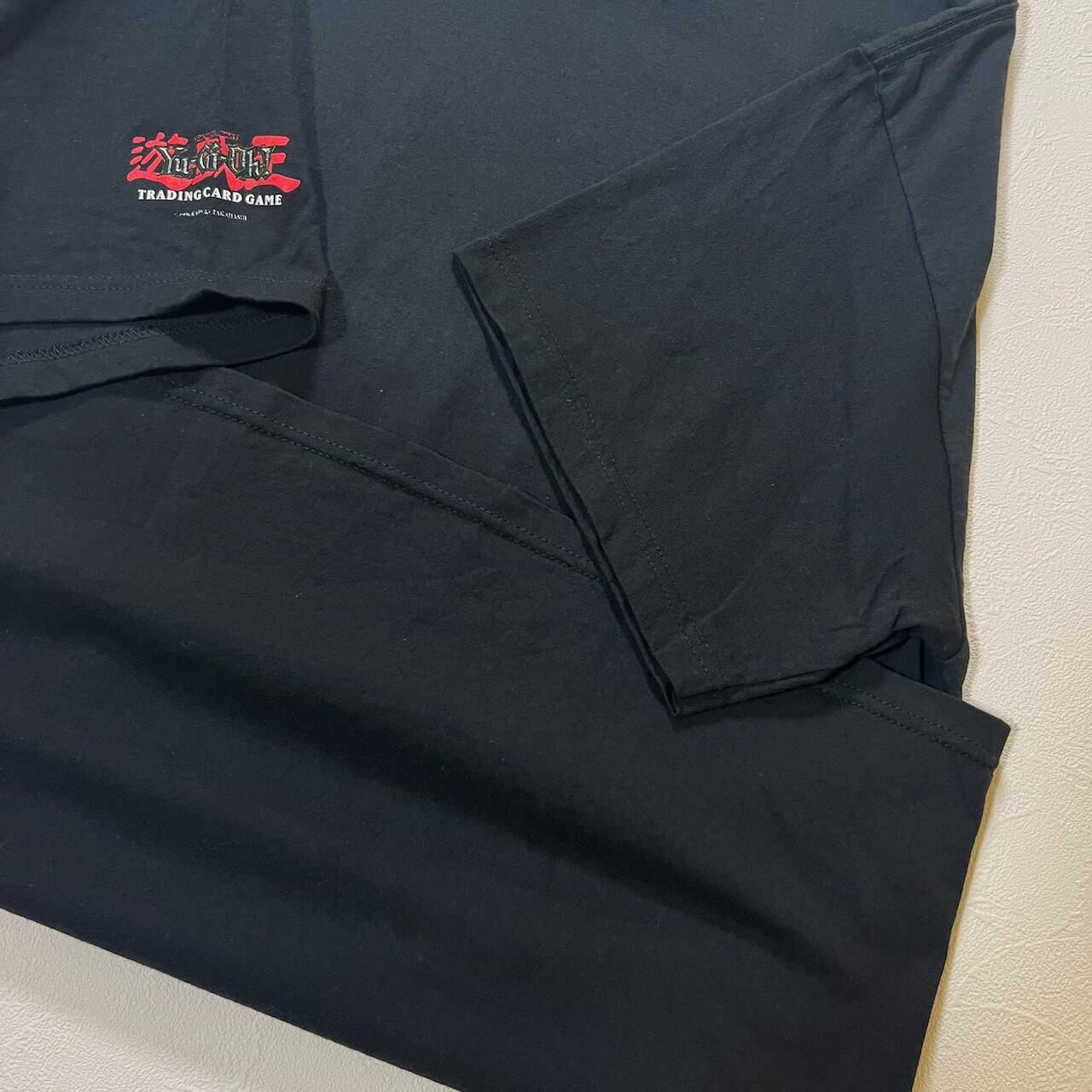 90s USA製 遊戯王 幻魔皇ラビエル ヴィンテージTシャツ 黒 L d4a7e7cc0a9477408c8004fe289f0f