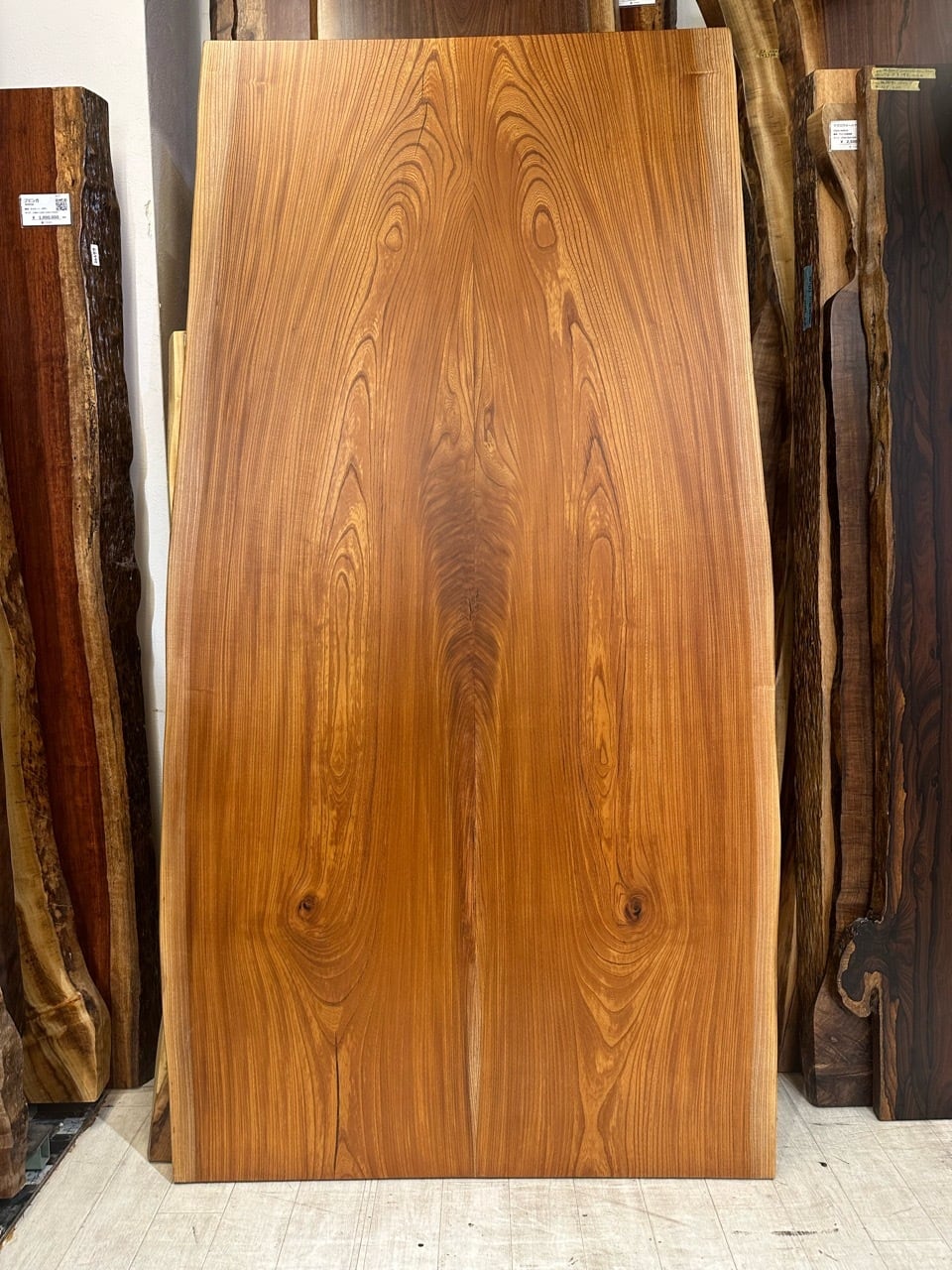 激安セール！神代ケヤキ　欅　ブック収納　センターテーブル　銘木　無垢材　番号31 神代ケヤキ欅ブック収納センターテーブル銘木無垢材番号31