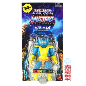 マテル MOTU マスターズ・オブ・ザ・ユニバース カートゥーンコレクション ウェーブ18 マーマン 5.5インチ アクションフィギュア 未開封