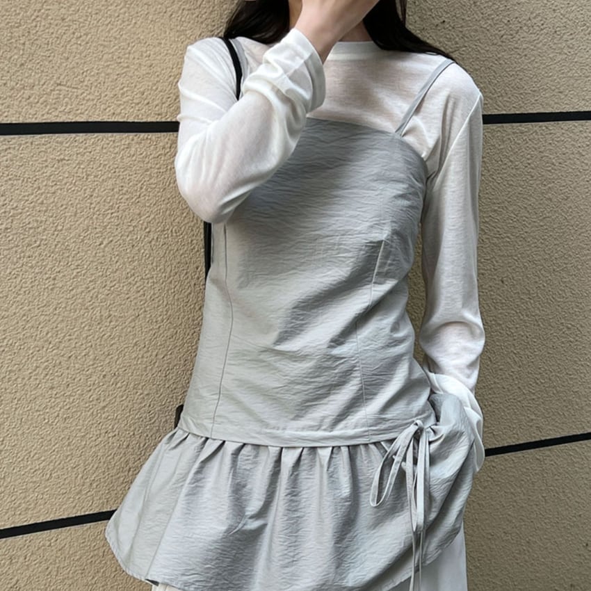 peplum camisole J00020