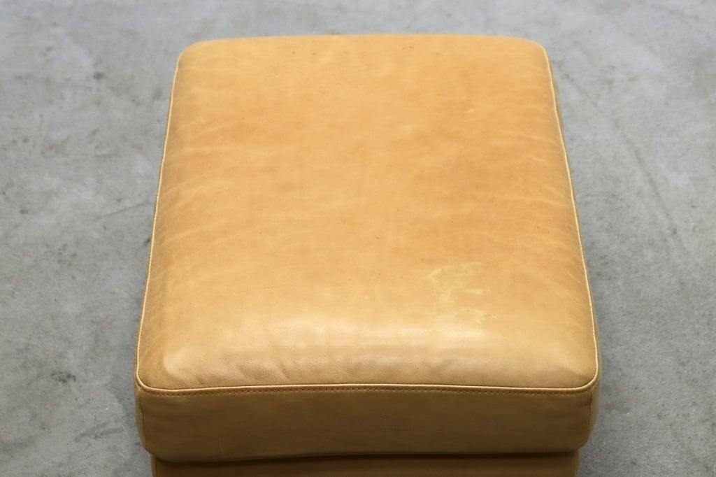 unico ウニコ HOXTON ホクストン 本革 オットマン スツール チェア