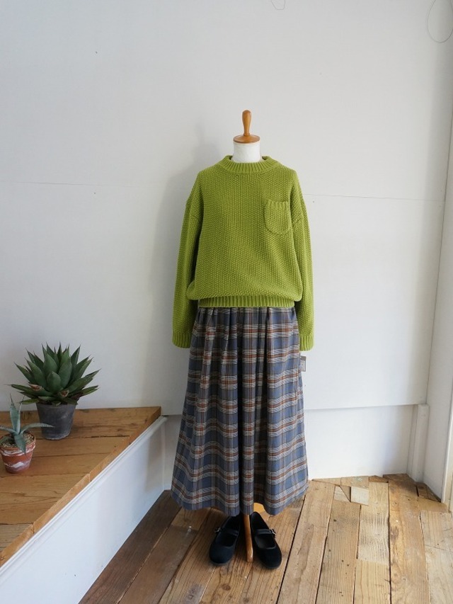 DANA FANEUIL　コットンバルキー カノコ編みプルオーバー