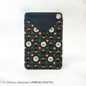 Suicaのペンギン更紗 印傳パスケース