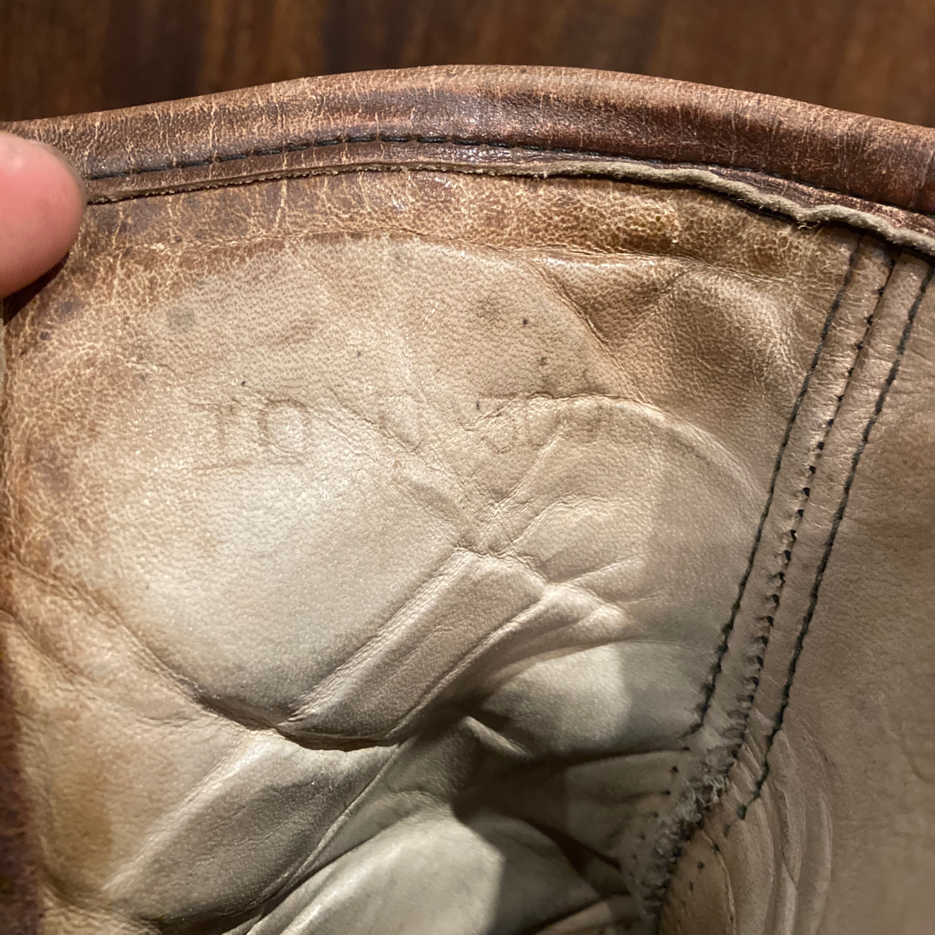 RED WING 855 ワークブーツ 80年代 四角犬タグ USA表記 サイズ10