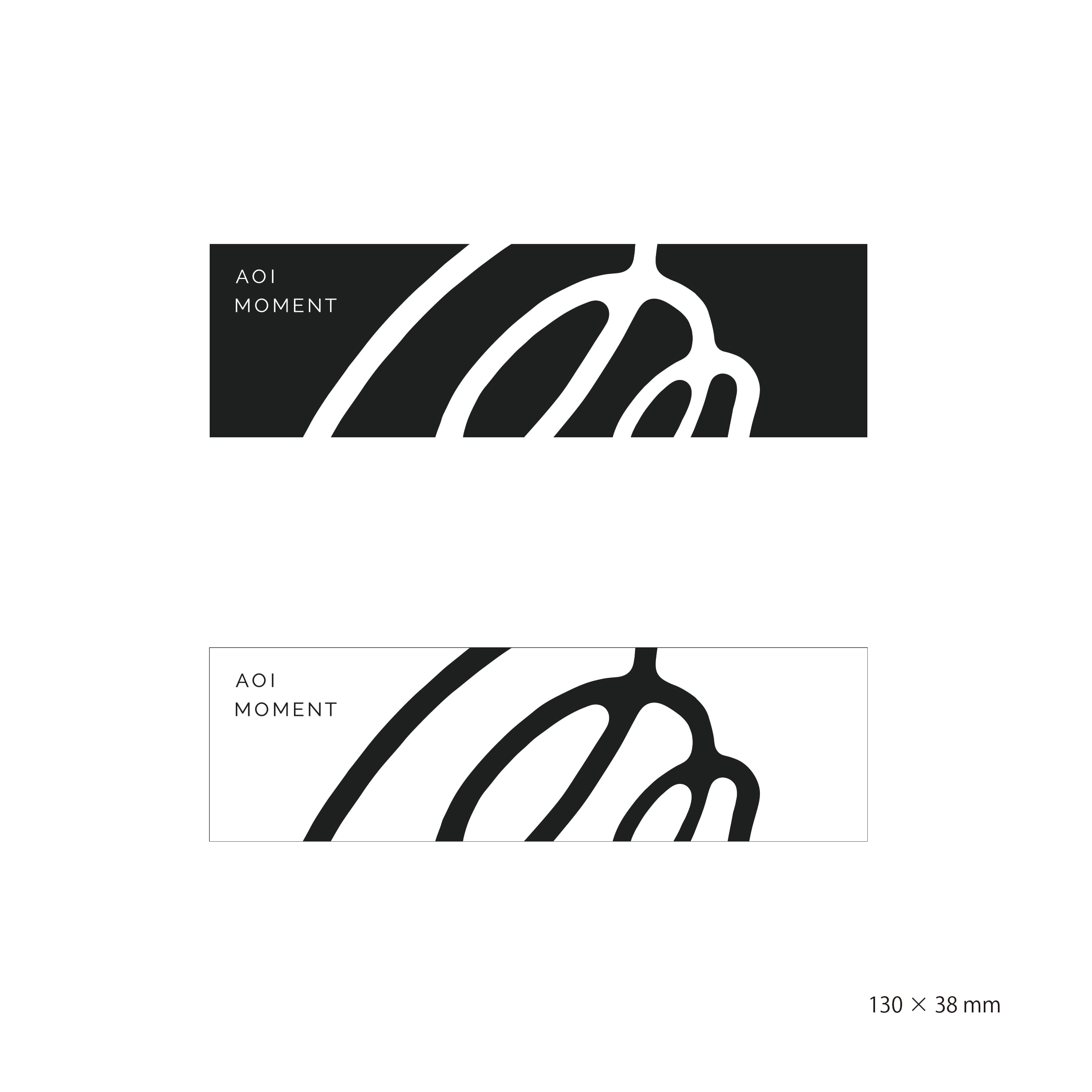 ロゴデザイン ステッカー セット | AOI MOMENT-アオイモーメント