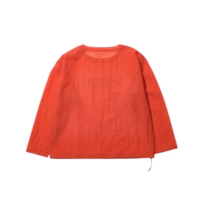 MOUNTAIN RESERCH (ﾏｳﾝﾃﾝﾘｻｰﾁ) - F.M. L/S Shirt MTR4320 Red | thecompus