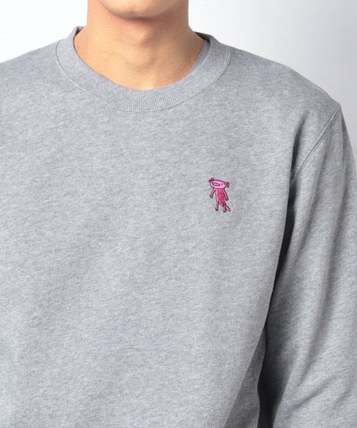 764 クルーネックスウェット ウーパールーパー（刺繍シリーズ