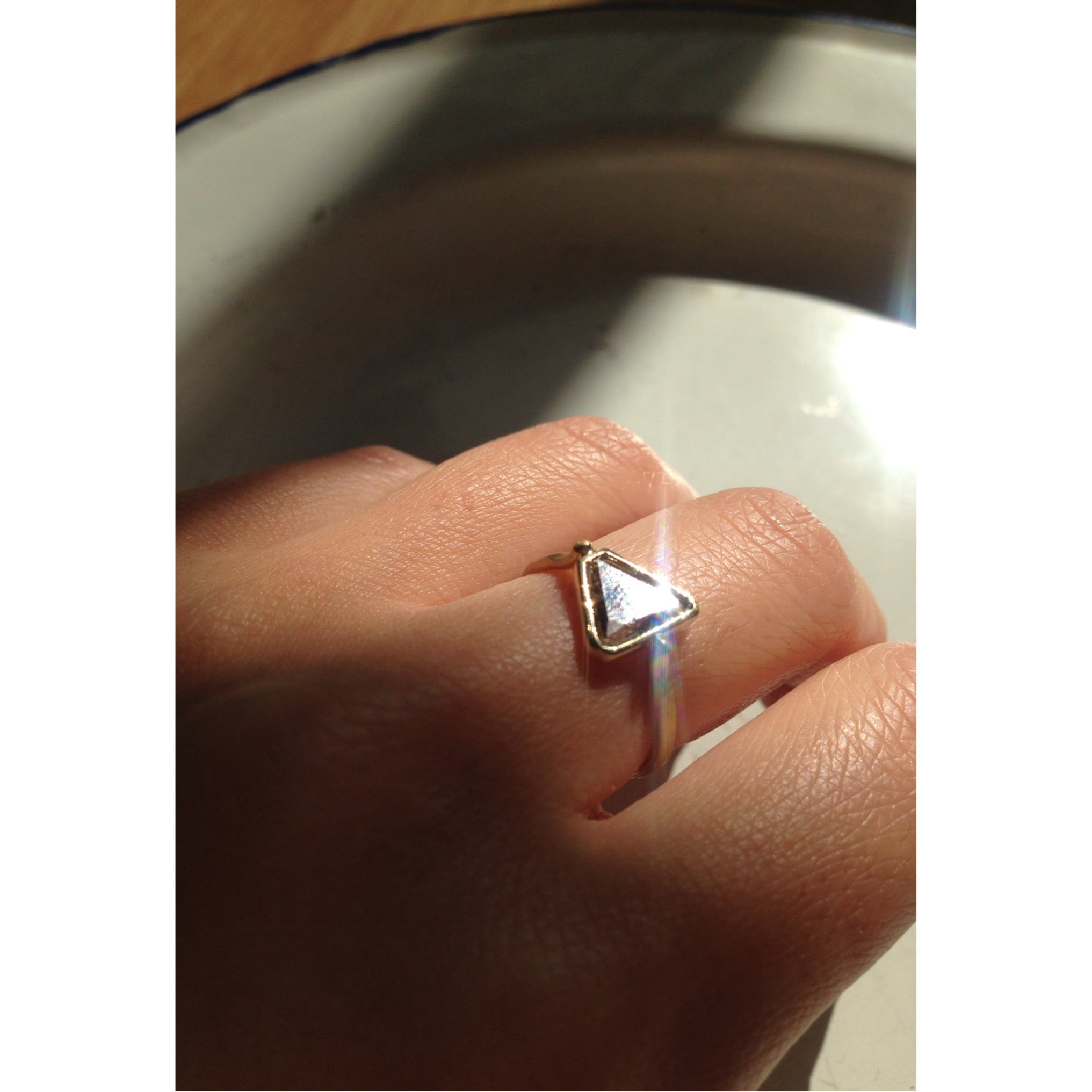 k18slice*diamond／ring