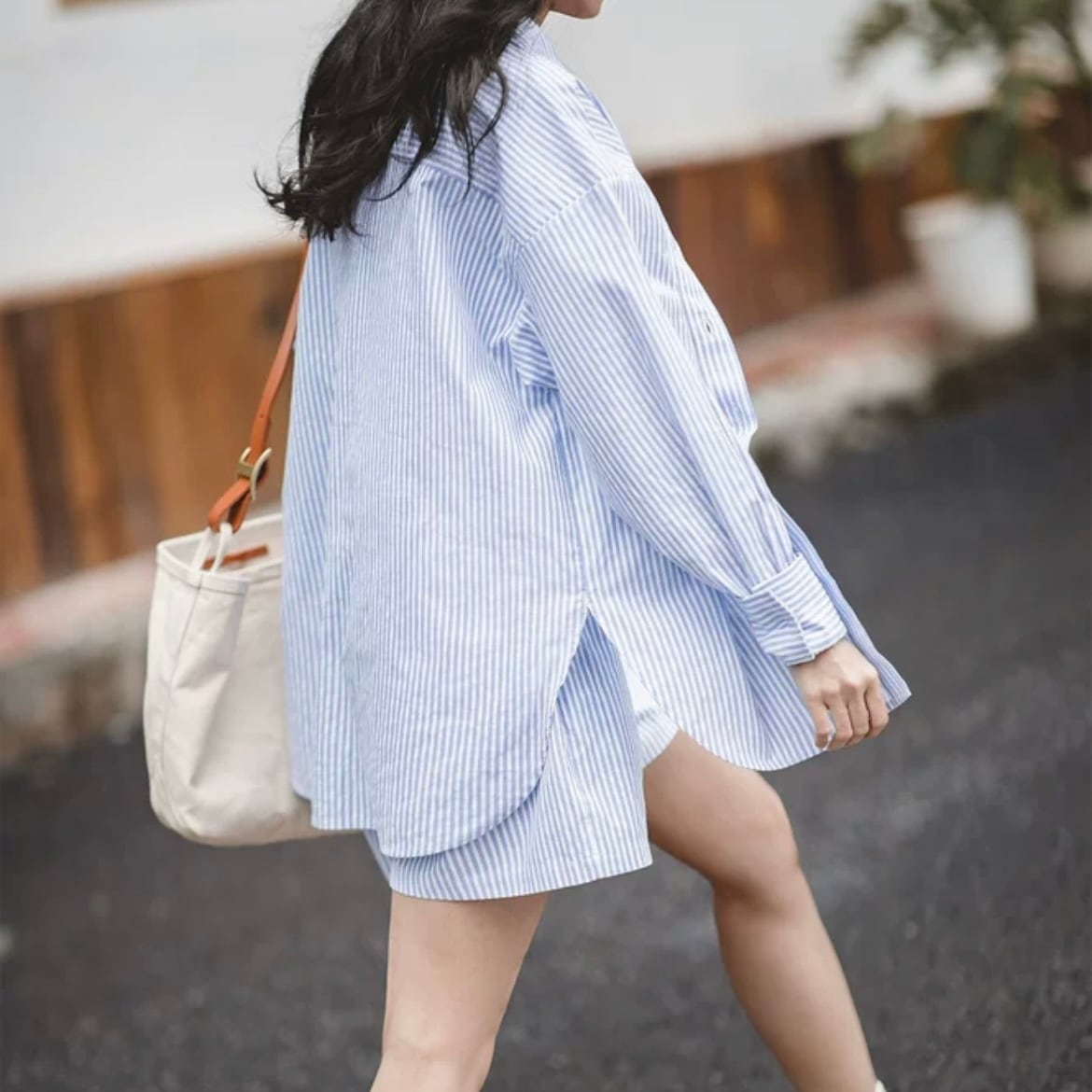 青色ショートパンツ 白ストライプ Las Vegas 青色ショートパンツ 白ストライプ Las Vegas｜ストライプショート