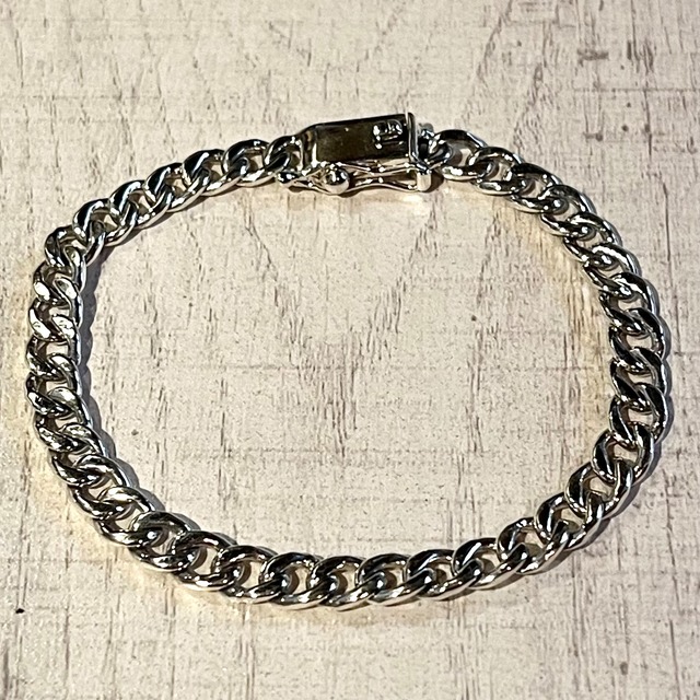 MEXICO MADE LINK CHAIN BRACELET -SILVER925- チェーンブレスレット 