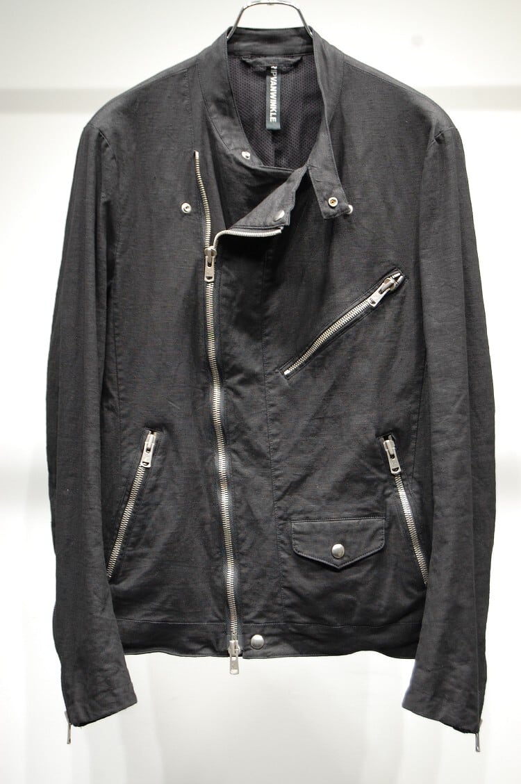 RW-222 LINEN JERSEY RIDERS MAT BLACK | BUDDHA ブッダ