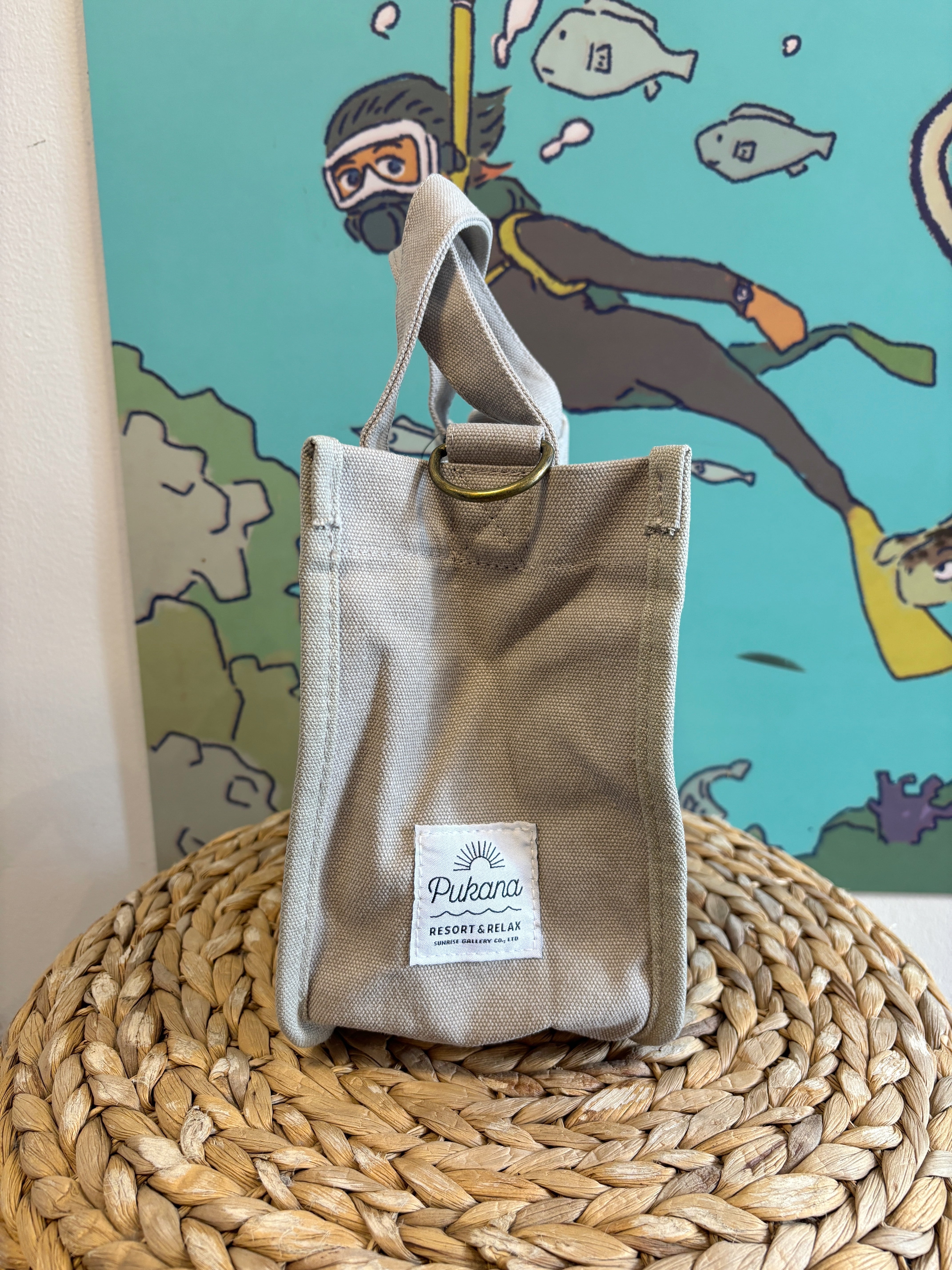 2way ハワイアンBag ショルダーバッグ＆トートバッグ ミニチュア