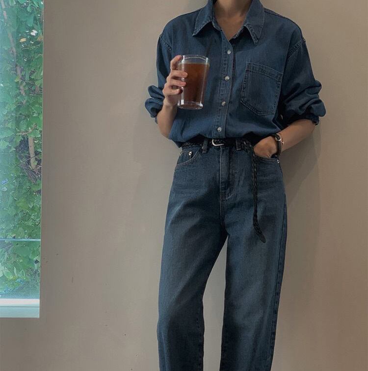 【新品】デニムシャツ 宅配便】コットンデニムシャツ／tops1917 | DAY CLOSET｜ レディース