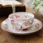 Sarreguemines Minton Pattern 252｜サルグミンヌ ミントンパターン252 花鳥文様 カップ＆ソーサー thumbnail 2
