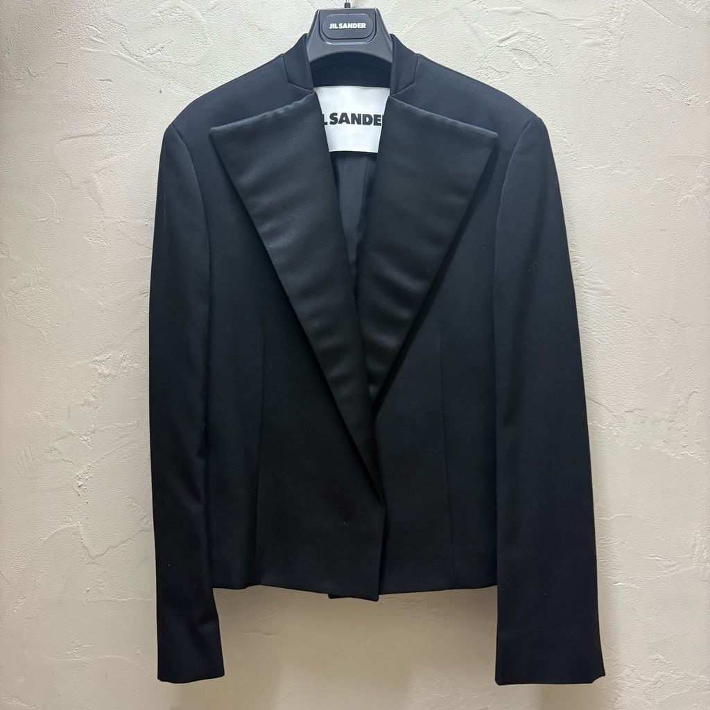 JIL SANDER ジルサンダー 25SS Cropped Wool Jacket ウールジャケット