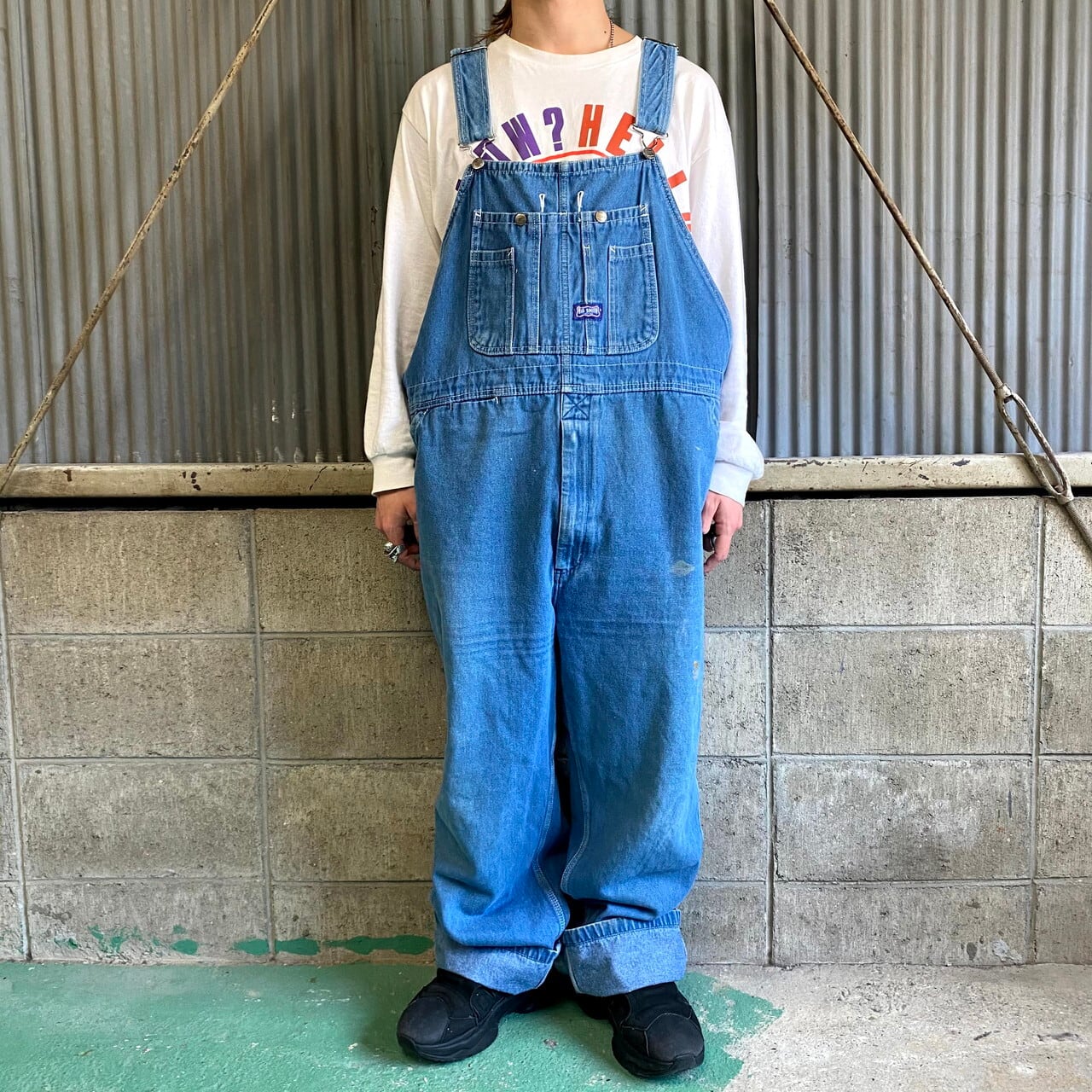ビッグサイズ BIG SMITH ビッグスミス デニム オーバーオール メンズ 