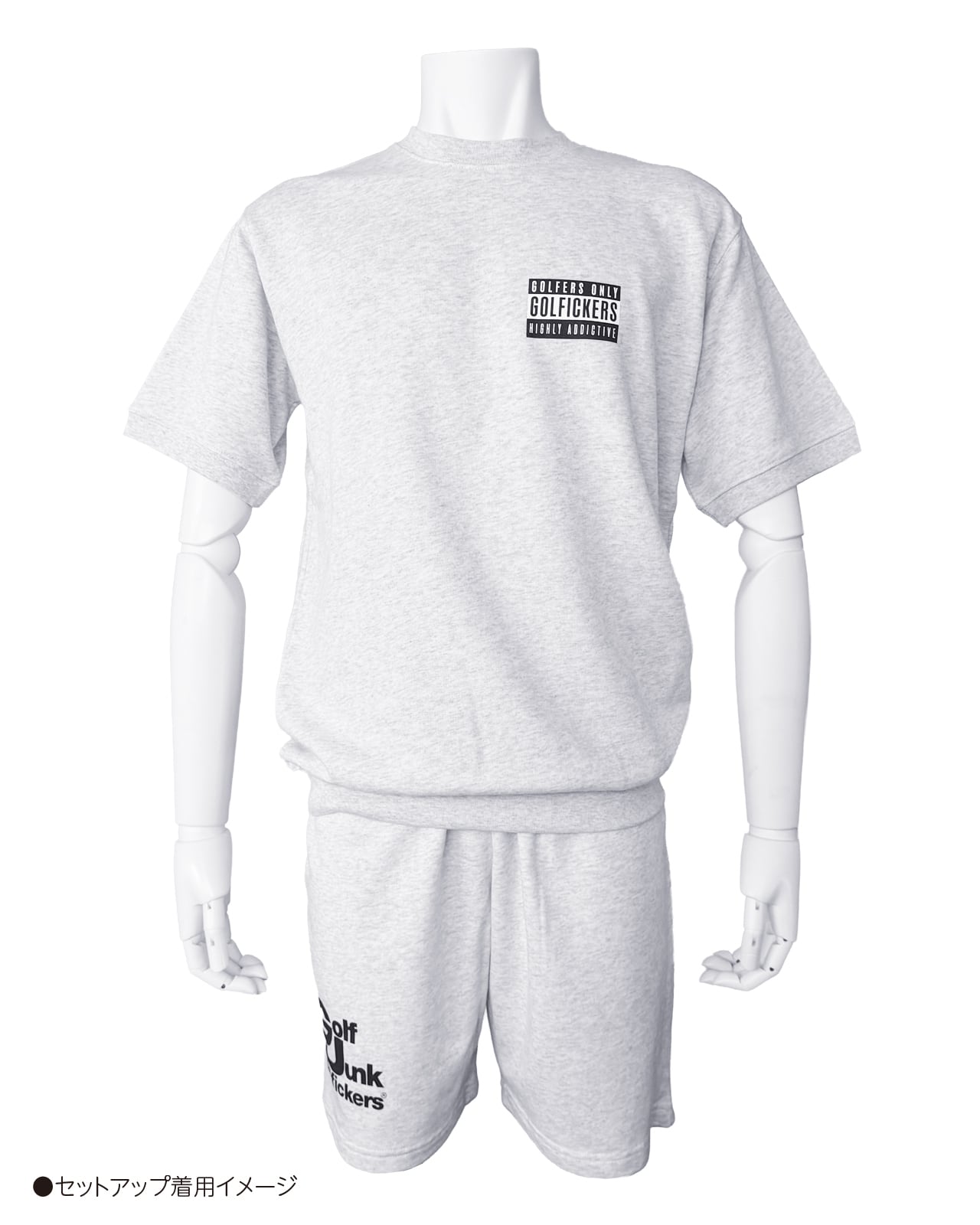HOLE 694] スウェットショーツ -Gray- ☆予約商品 | Golfickers