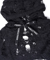 【直営限定ITEM】COOLAダメージニットボレロ (WHITE) CQ-48051H
