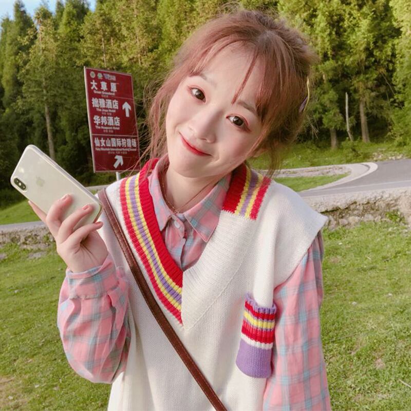 レッドノースリーブセーター レディースオータムプルオーバー トップス 大人ガーリー スウィート キュート カジュアル 秋物 萌量不足1383221114