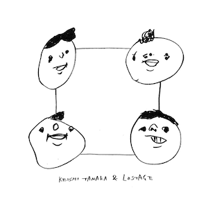 8/28発売【7インチ】Keishi Tanaka meets LOSTAGE  「 居心地のいい部屋」