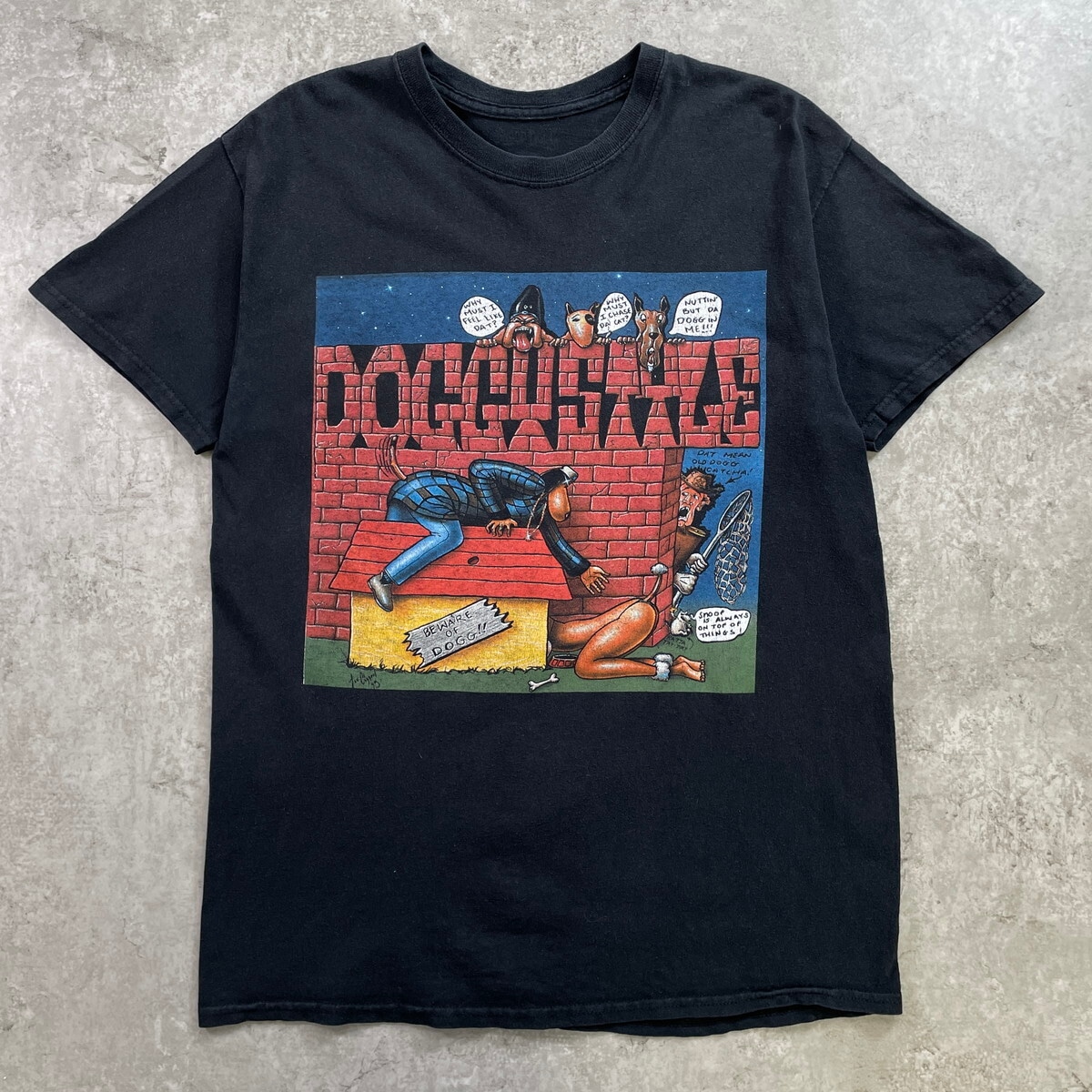Snoop Dogg スヌープドッグ DOGGYSTYLE ラップTシャツ メンズM 古着 