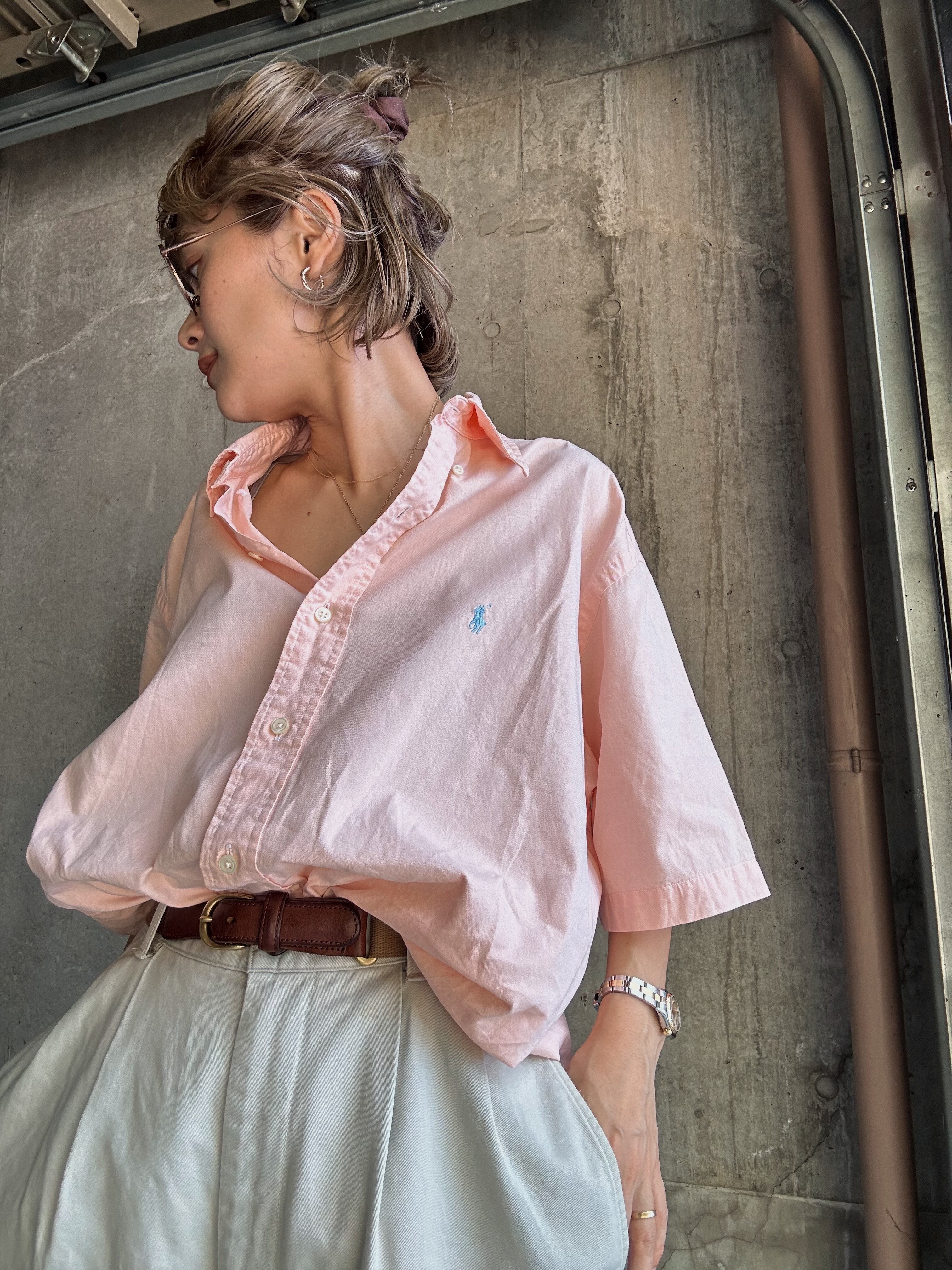 (SH1141)Ralph Lauren BD shirt(coral pink)