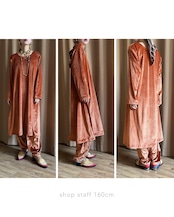 ethnic design velour set up-5095-1