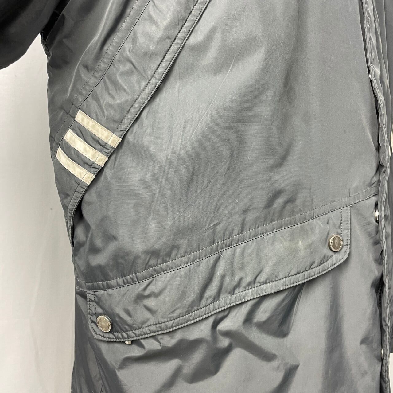 00年代 adidas アディダス ナイロンジャケット 中綿入り メンズ2XL相当