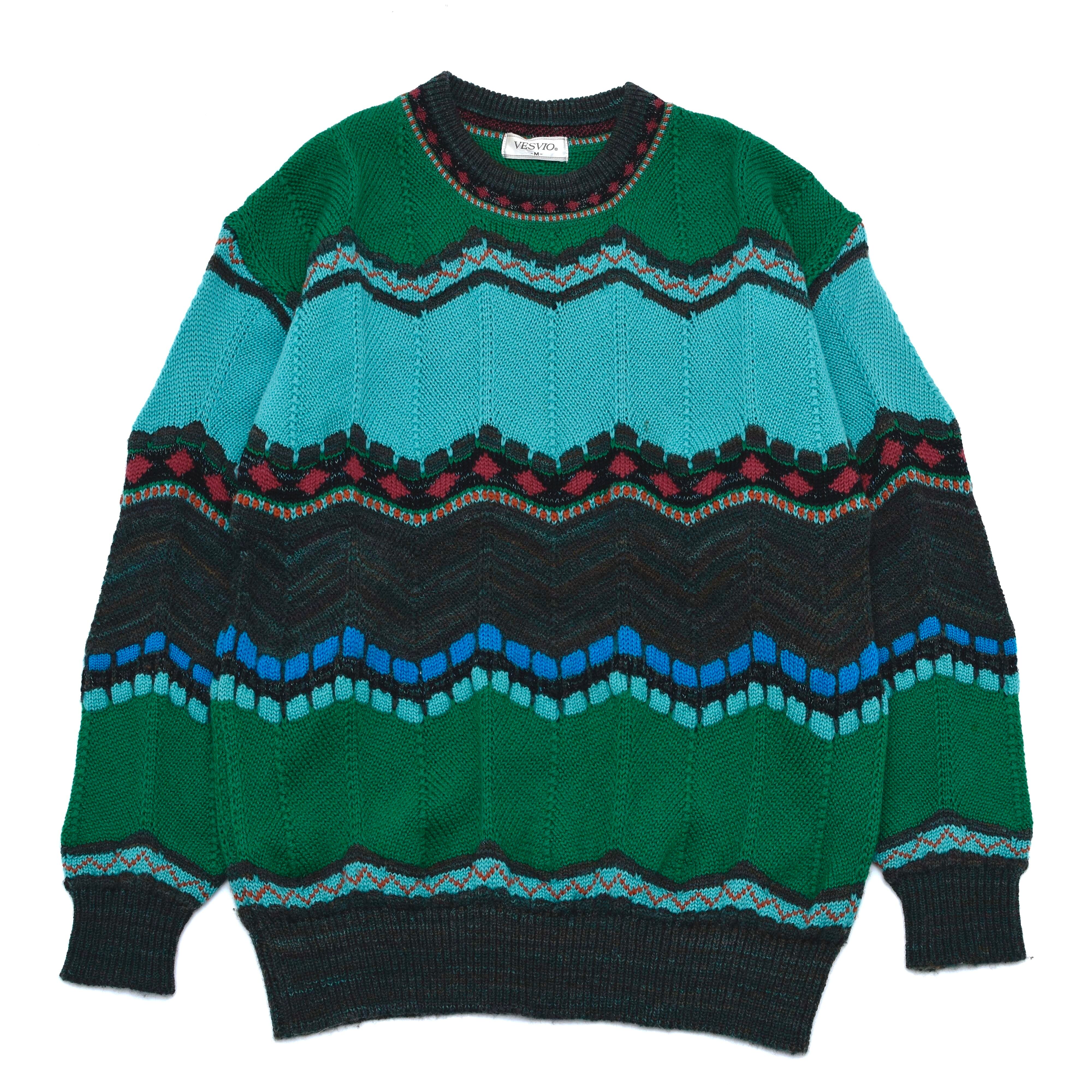 Jacquard pattern design pullover knit 