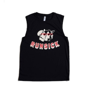 RUNSICK TRIO TANK BLACK