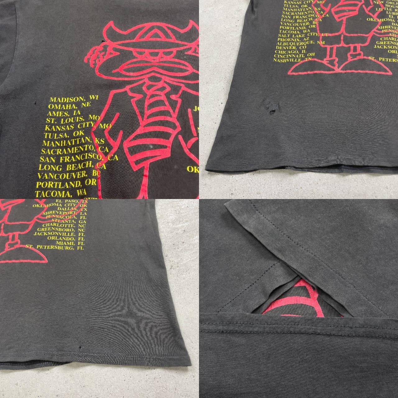 90年代 AC/DC バンドTシャツ バンT The Razors Edge メンズM-L相当 