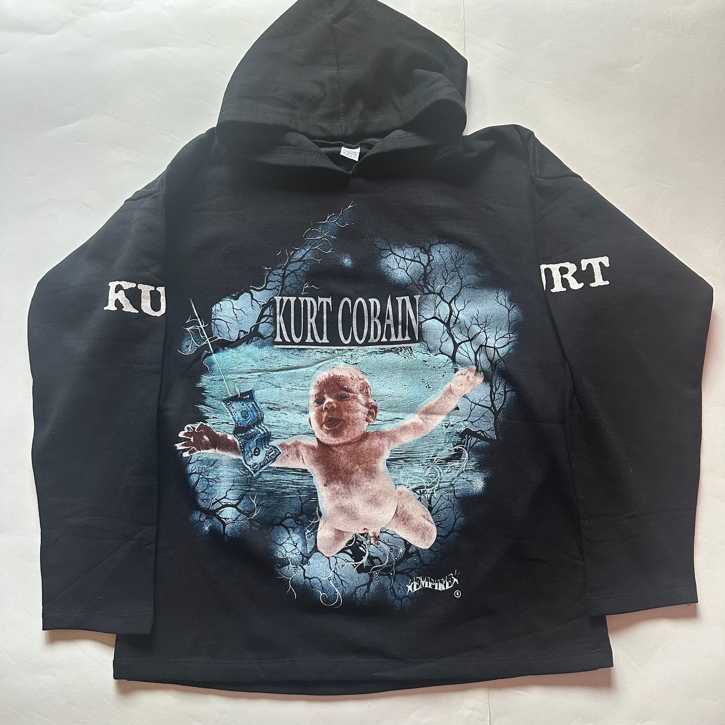 90's EMPIRE KURT COBAIN SWEAT HOODIE DEAD STOCK | LIGHT CAVE 90's EMPIRE KURT COBAIN SWEAT HOODIE DEAD STOCK | LIGHT CAVE