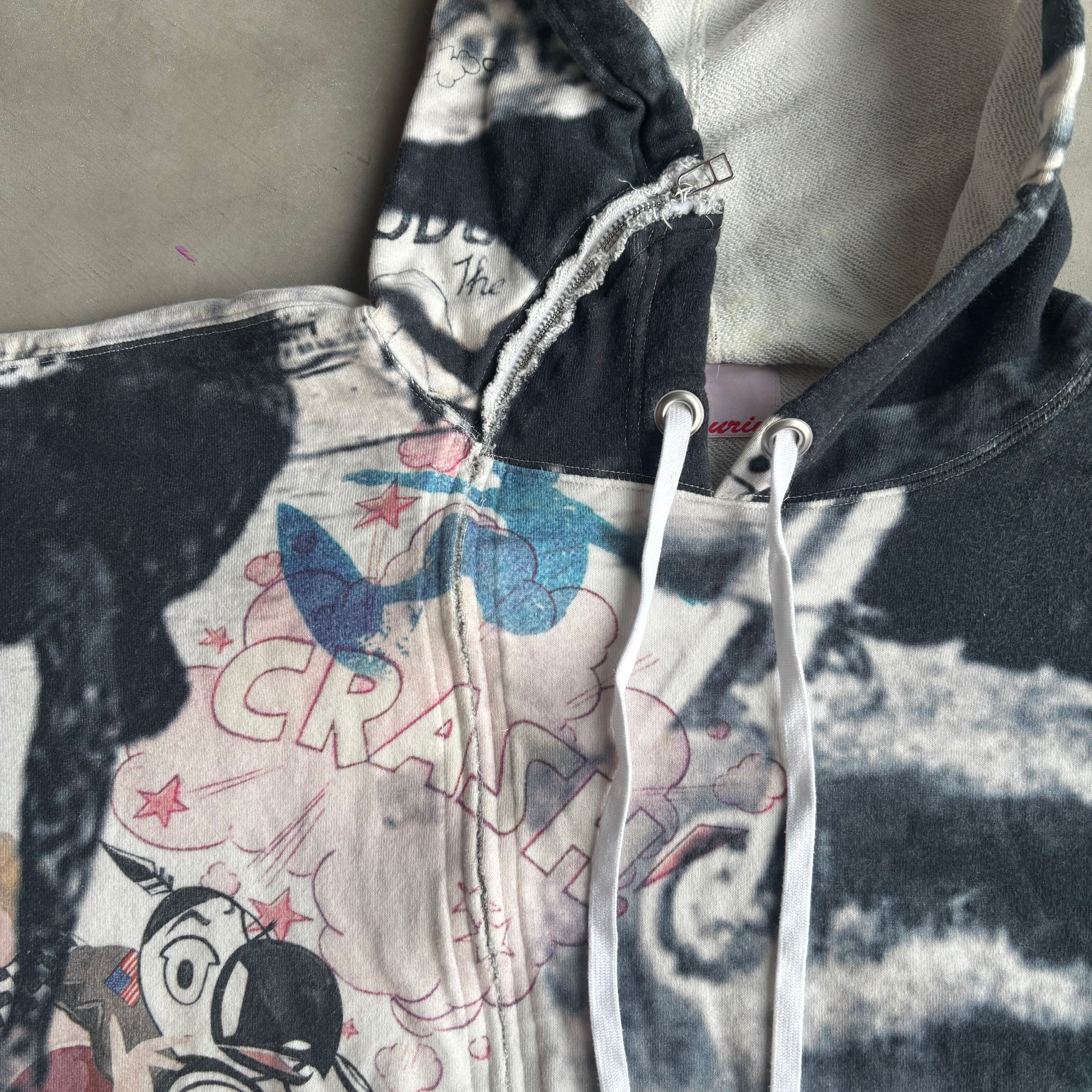 NOZOMI ISHIGURO, CRASH Zip Up Hoodie | WEB