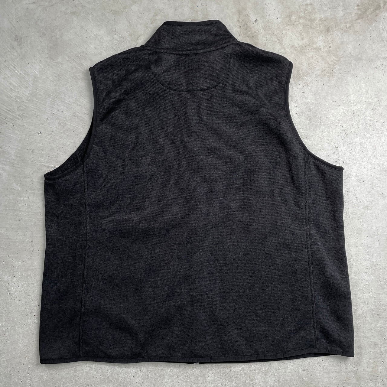 L.L.Bean エルエルビーン ニットフリースベスト 企業ロゴ刺繍 メンズ