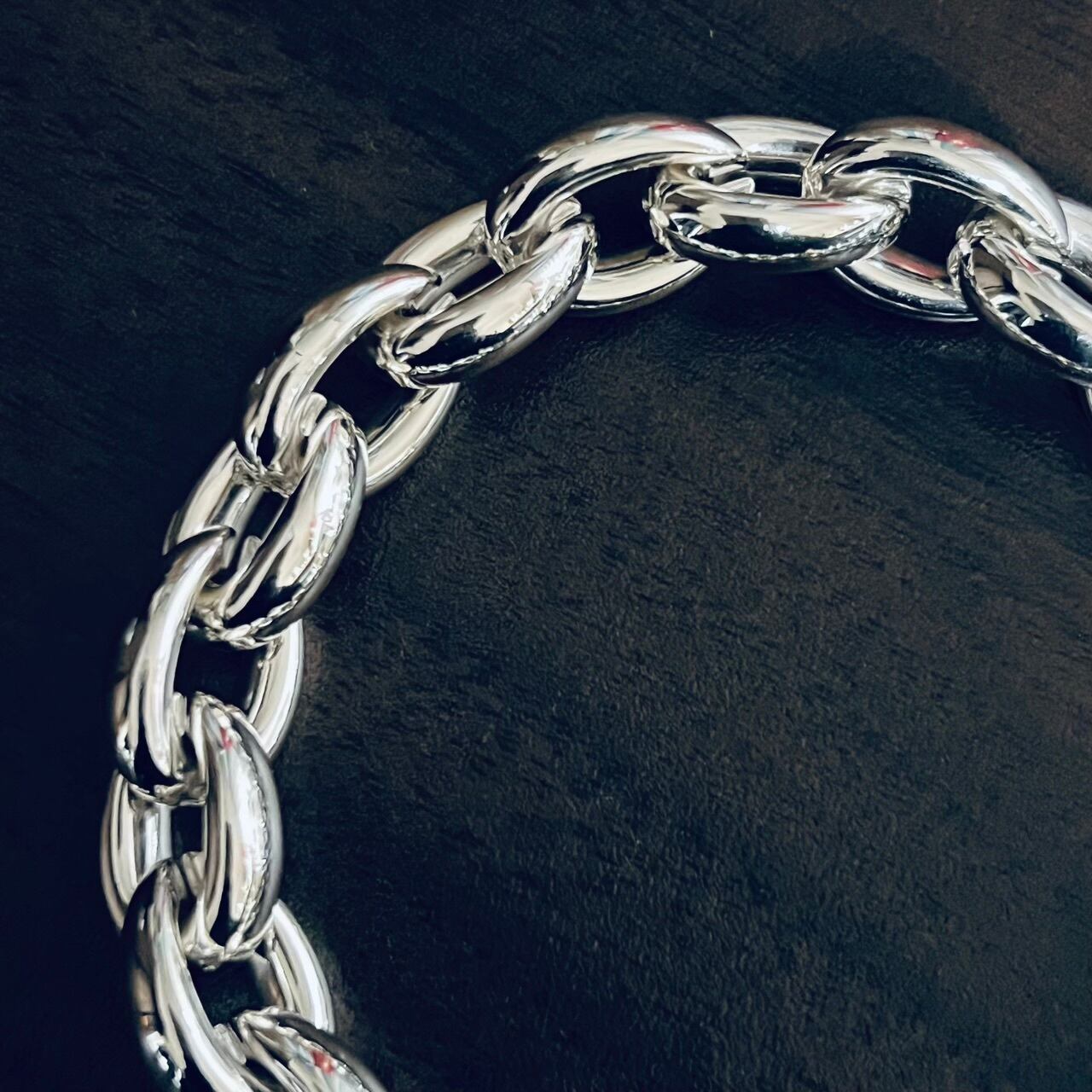 HERMES Acrobat Bracelet MM Sterling Silver | エルメス アクロバット 