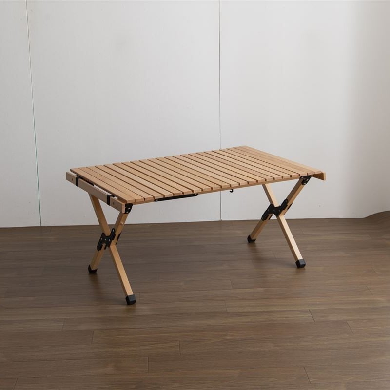 DO・350 アウトドア折りたたみウッドテーブル【幅90cm】 家具 