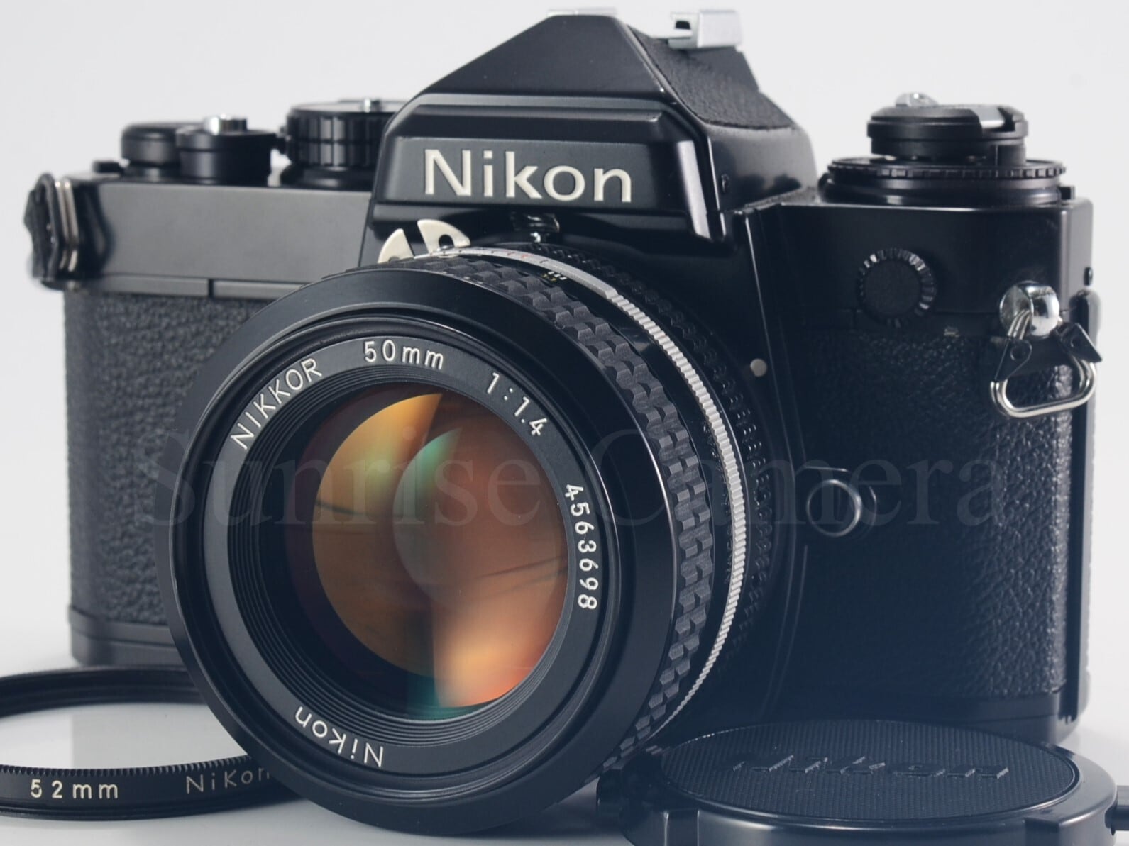 【整備済 美品】ニコン Nikon FE 黒 + 50mm F1.4 Nikon FE ブラック / Ai Nikkor 50mm F1.4 ニコン (60029
