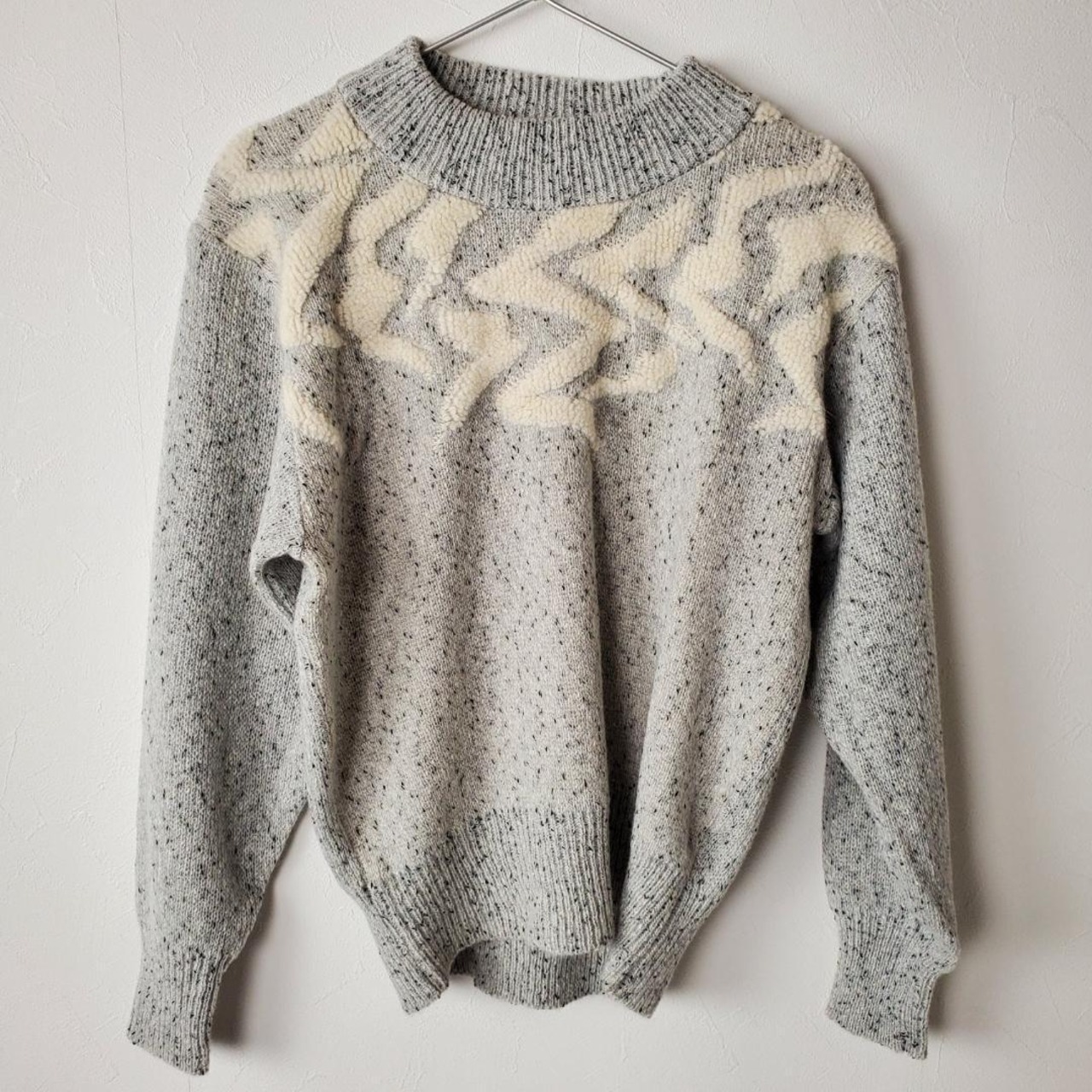 【USED】FUJIKA　フジカ　ニットセーター　美品　デニム　スカートコーデ