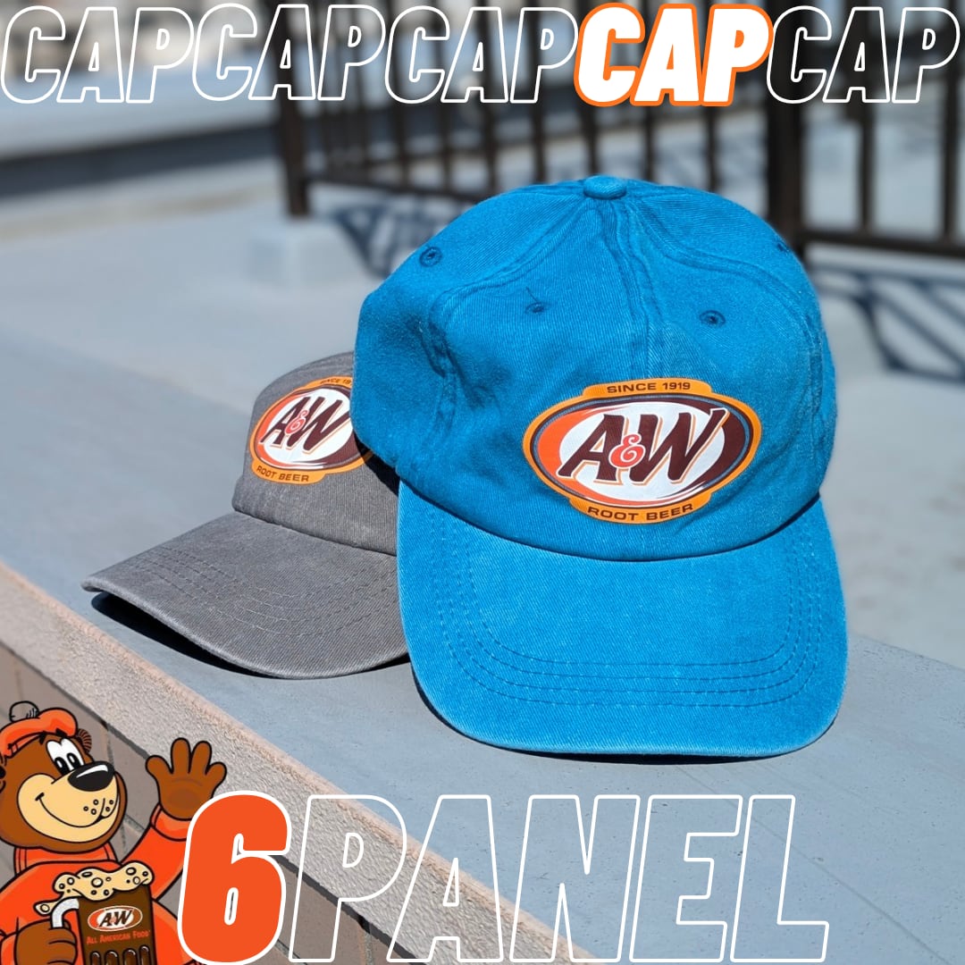【 A&W( エンダー ) 】 6パネルCAP / ベースボールキャップ / ウォッシュ加工 / ピグメント加工 〚アメリカン雑貨 アメトイ〛
