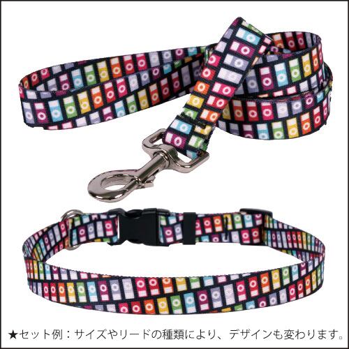 iPods　首輪＋リードセット MLサイズ - Yellow Dog Design
