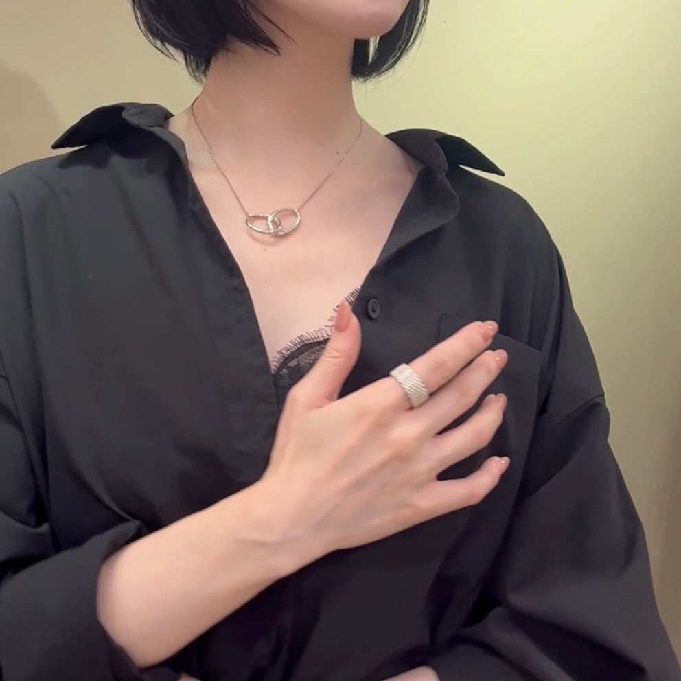 TIFFANY&CO.】2562 エルサ・ペレッティ ビッグダブル ループ