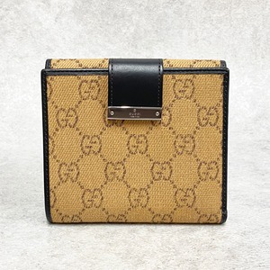 GUCCI グッチ GG柄 二つ折り財布 ブラウン 6160-202203