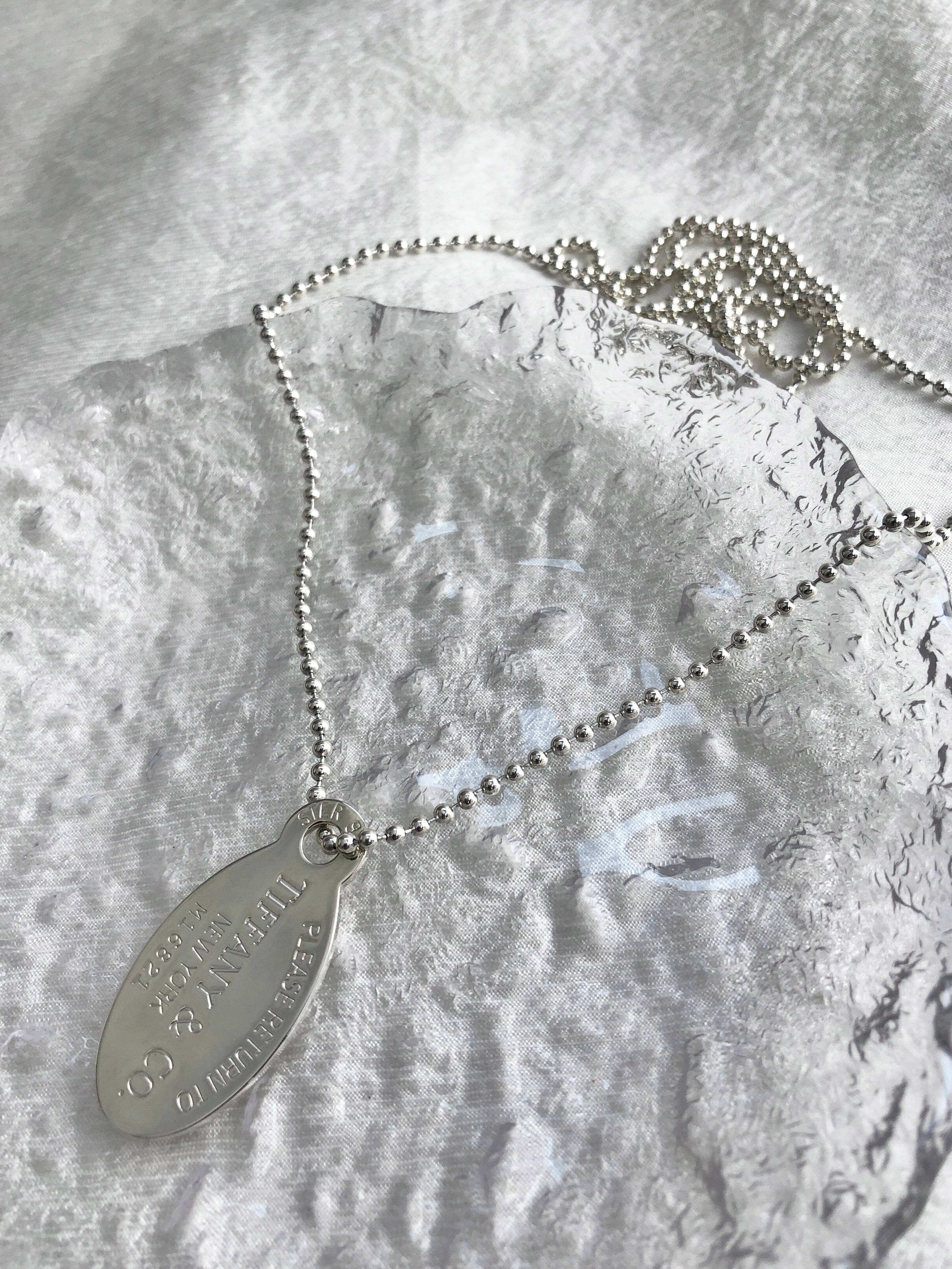 Tiffany & Co. ティファニー ネックレス シルバー リターントゥ 925