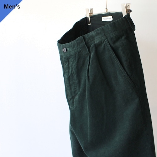 FANTASTICDAYS コーデュロイトラウザー CORDUROY-M-223-01（Dark Green）