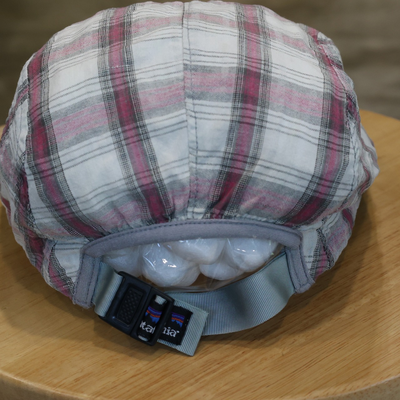 L 94年 雪無し A/C Hat Patagonia チェック柄 パタゴニア スプーンビル spoonbill