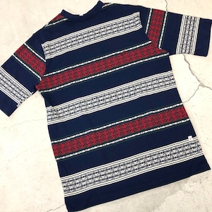⊕1990'S HANG TEN JACQUARD BORDER S