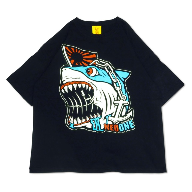 【NE-21007】サメTシャツ