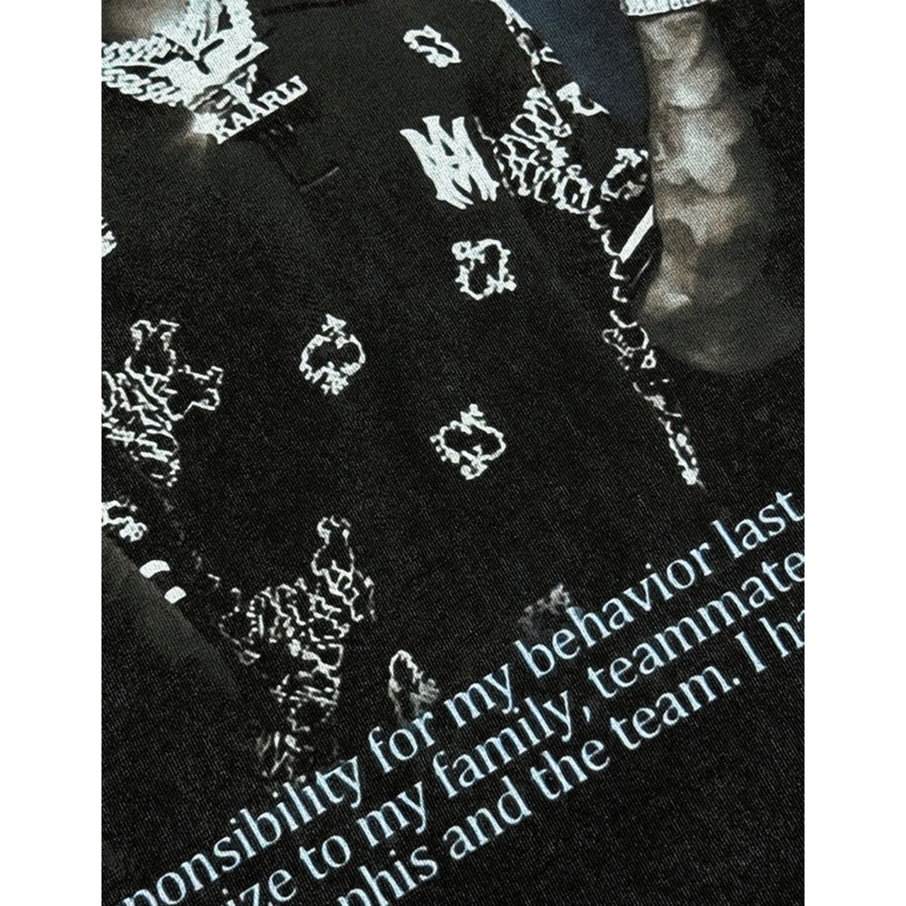 VINTAGE ストリート ダブルガンMorant バスケTシャツ T1734