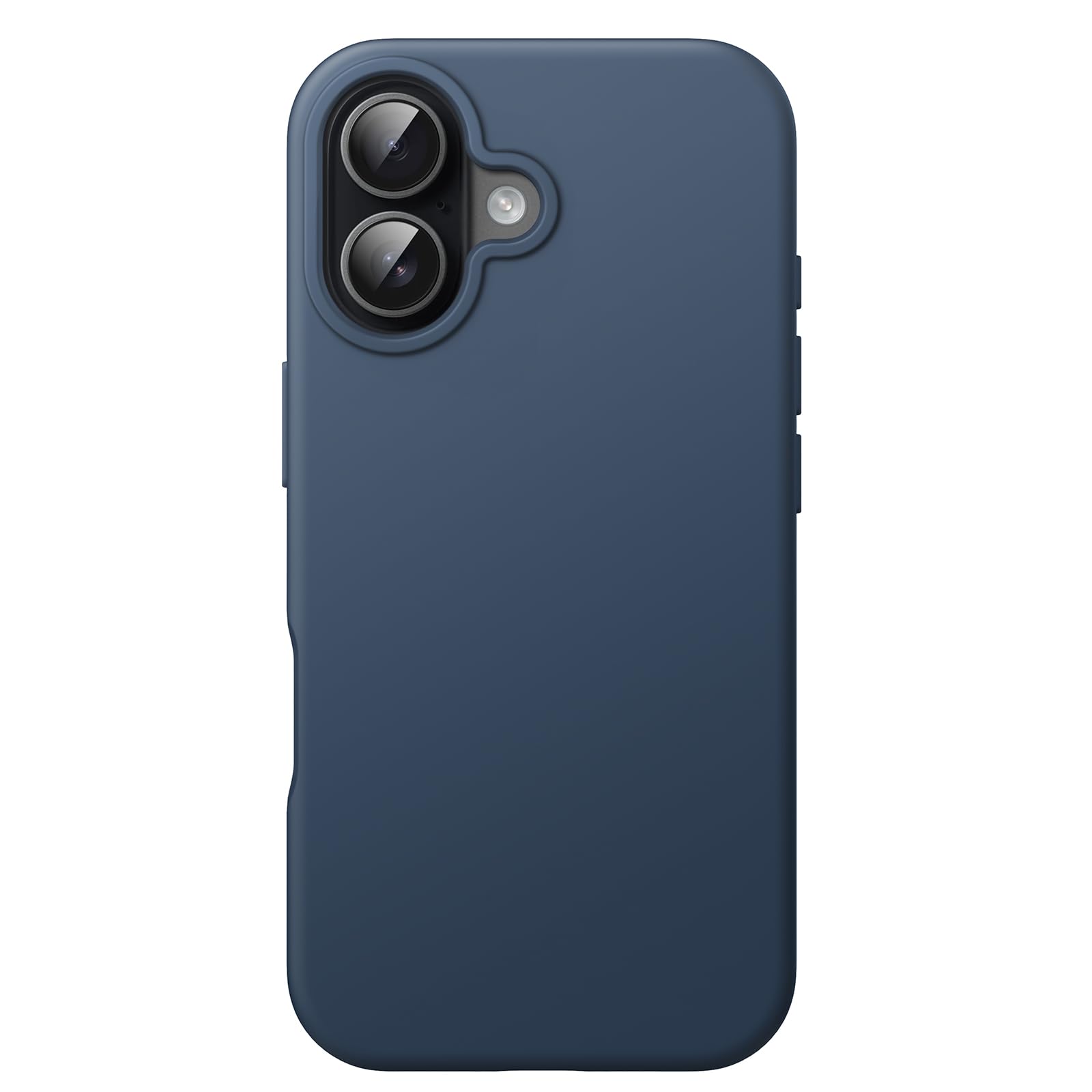 JETech iPhone 17用 シリコンケース (ネービーブルー)